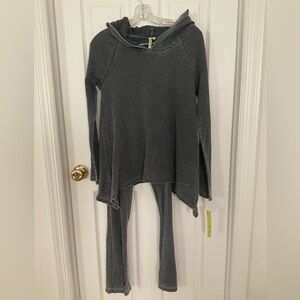 Handkerchief hoodie set